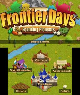Frontier Days: Founding Pioneers Title Screen
